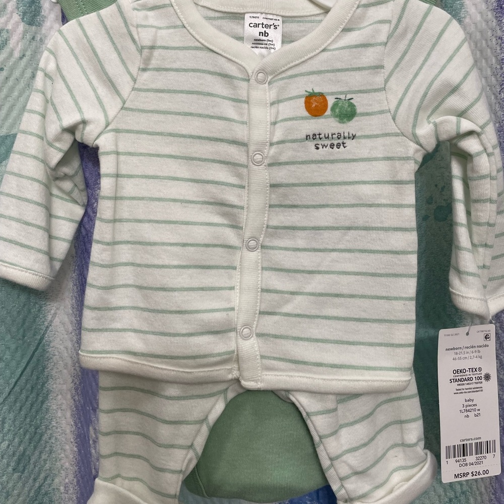 Carters 3 piece outfit